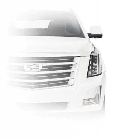 White colored Cadillac Escalade ESV