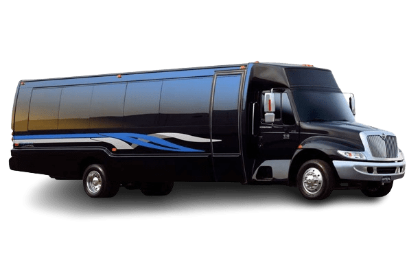 Party Bus Black 30 Passenger