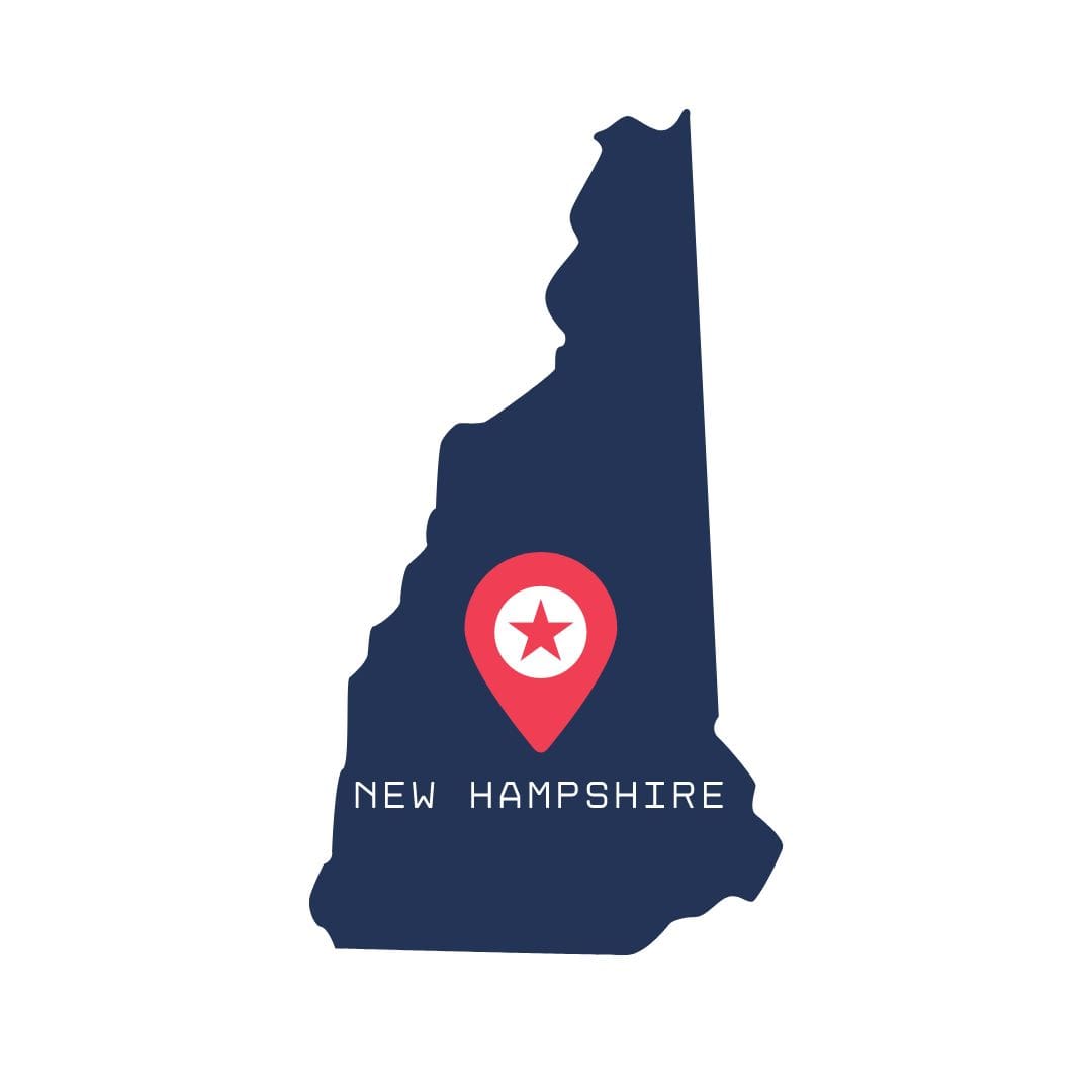 limousine service new hampshire | party bus New Hampshite map PNG Image