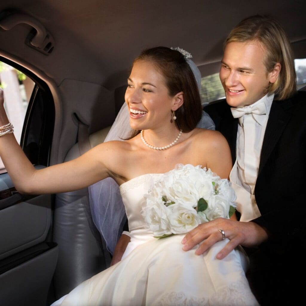 Weston wedding limo
