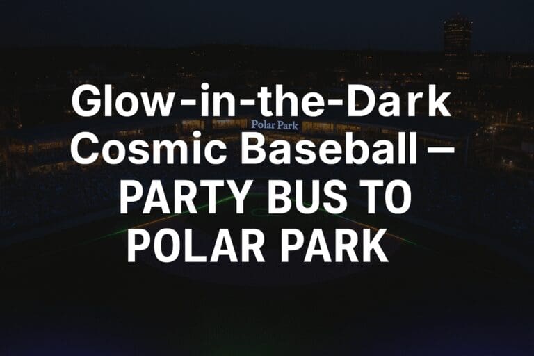 party bus rental Worcester for Cosmic Baseball