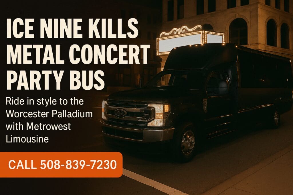 Ice Nine Kills party bus Worcester