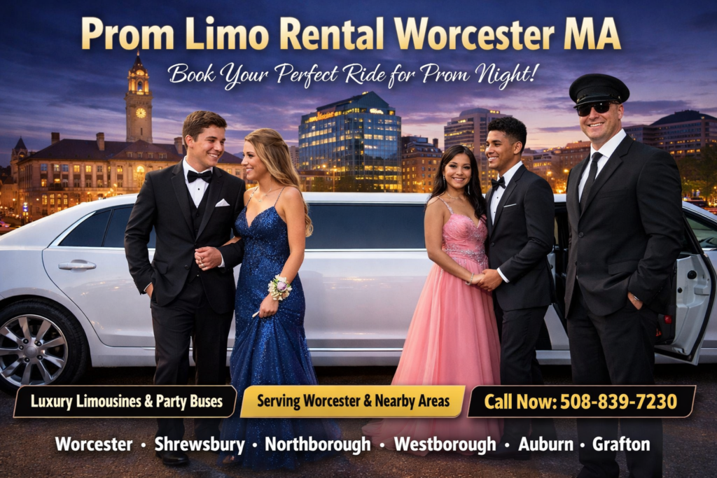 prom limo rental Worcester MA