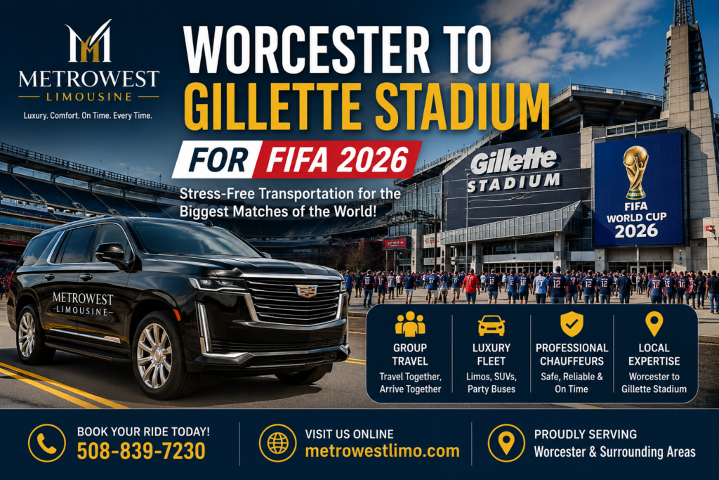 Worcester to Gillette Stadium Transportation