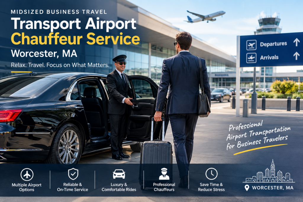 business airport transportation Worcester